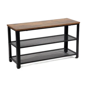 Pantofar negru din oE>el 80x45x30 cm Arne aEURBonami Essentials imagine