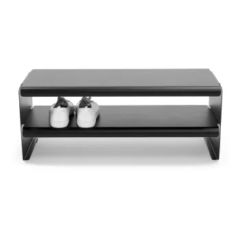 Pantofar negru din otel 71,5x28x31 cm Linea - Spinder Design imagine