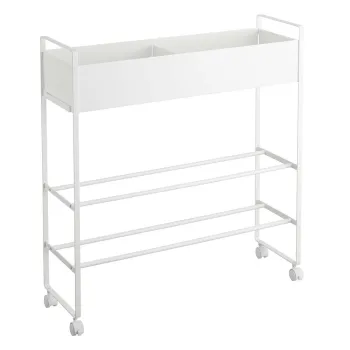 Pantofar pentru copii alb din metal 74,5x74,5x22 cm Tower - YAMAZAKI imagine