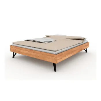 Pat dublu din lemn de fag 180x200 cm Golo - The Beds imagine