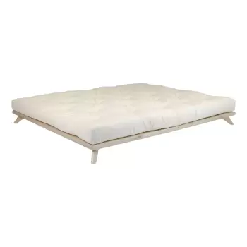 Pat Karup Design Senza Bed Natural, 160 x 200 cm imagine