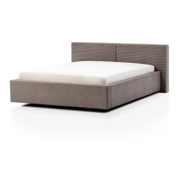 Pat matrimonial maro deschis 180x200 cm Cube - Meise Mobel imagine