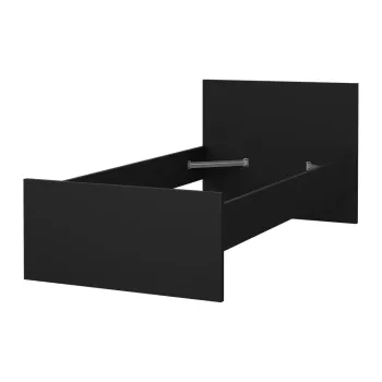 Pat negru 90x190 cm Naia - Tvilum imagine