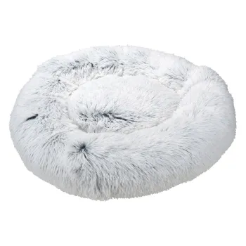 Pat pentru animale de companie alb pentru caini o 75 cm Fluffy Heather - Love Story imagine