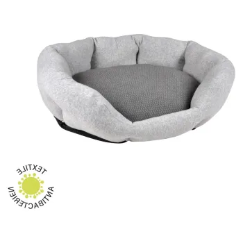 Pat pentru animale de companie gri pentru caini 40x55 cm - Love Story imagine