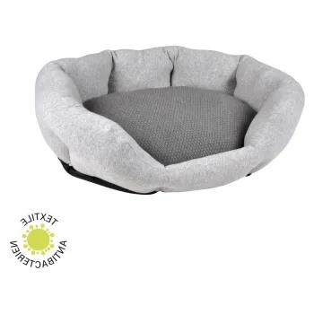 Pat pentru animale de companie gri pentru caini 45x60 cm - Love Story imagine