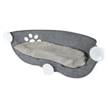 Pat pentru animale de companie gri pentru pisici 52x67 cm - Love Story imagine
