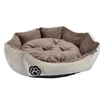 Pat pentru animale de companie maro deschis pentru caini o 50 cm - Love Story imagine