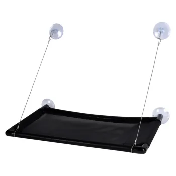 Pat pentru animale de companie negru pentru pisici 36x66 cm - Love Story imagine