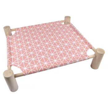 Pat pentru animale de companie roz pentru animale de companie 48x53 cm - Love Story imagine