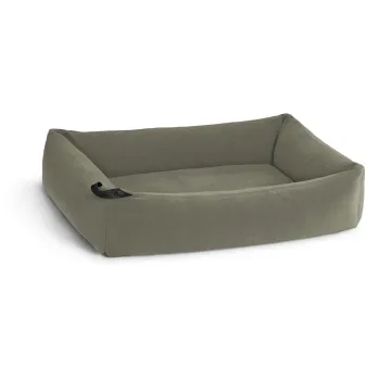 Pat pentru animale de companie verde salvie pentru caini 80x65 cm Comodo Sage S/M - MiaCara imagine