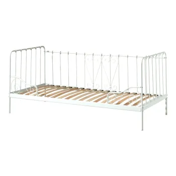 Pat pentru copii 90x200 cm alb Alice - Vipack imagine