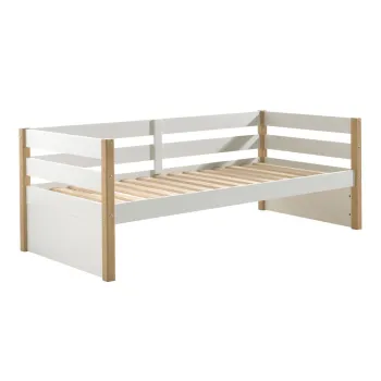 Pat pentru copii 90x200 cm alb Margrit - Vipack imagine