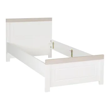 Pat pentru copii alb 90x200 cm Felicia - Roba imagine