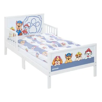 Pat pentru copii alb/albastru 70x140 cm Paw Patrol - Roba imagine