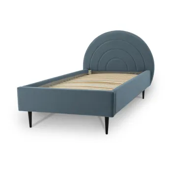 Pat pentru copii albastru 120x200 cm Rainbow - Scandic imagine