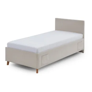 Pat pentru copii bej 120x200 cm Cool - Meise Mobel imagine