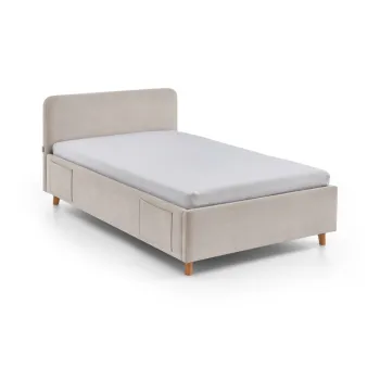 Pat pentru copii bej fara somiera 140x200 cm Cosy - Meise Mobel imagine