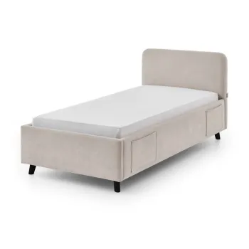 Pat pentru copii bej fara somiera 90x200 cm Cosy - Meise Mobel imagine