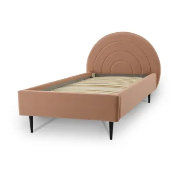 Pat pentru copii roz 120x200 cm Rainbow - Scandic imagine