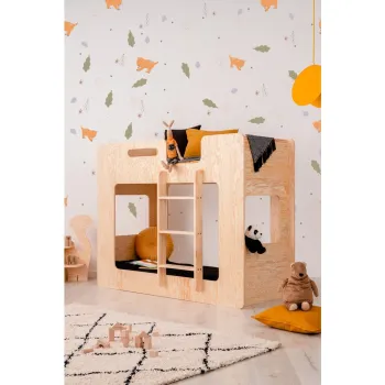 Pat supraetajat pentru copii 70x140 cm Simba - Adeko imagine