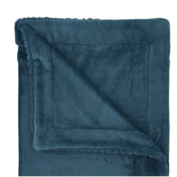 Patura 150x200 cm Velvet and Faux Fur - Catherine Lansfield imagine