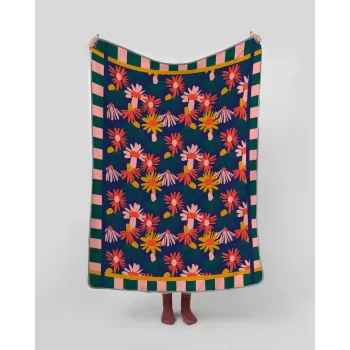 Patura 170x130 cm Floral - Madre Selva imagine