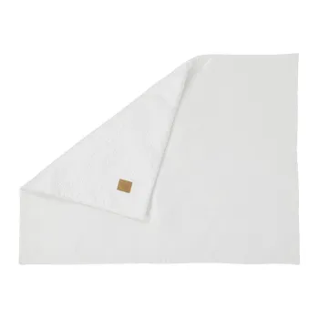 Patura alba boucle pentru copii 100x77 cm - Meowbaby imagine