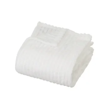 Patura alba din microplus/cocolino 130x160 cm Fur Velvet - Casa Seleccion imagine