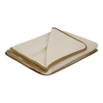 Patura de lana merino Native Natural 130x170 cm, maro imagine