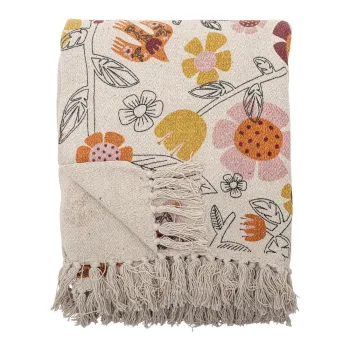 Patura din amestec de bumbac 130x160 cm Vivielle - Bloomingville imagine