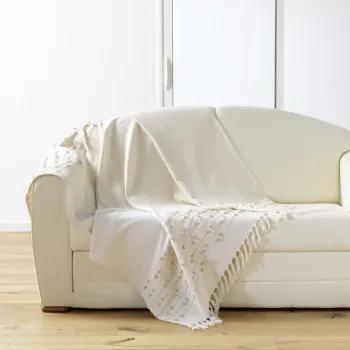 Patura din bumbac 125x150 cm Golden Sunset - douceur d'interieur imagine