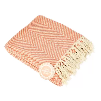 Patura din bumbac 150x235 cm Herringbone - Rex London imagine