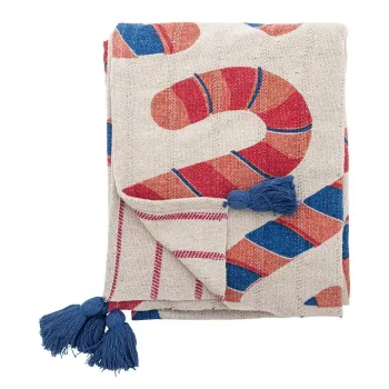 Patura din bumbac reciclat 130x160 cm Candice - Bloomingville imagine
