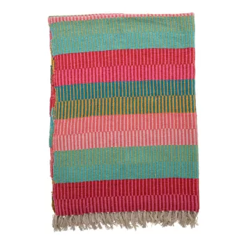 Patura din bumbac reciclat 130x160 cm Isnel - Bloomingville imagine