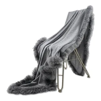 Patura din lana/din blana naturala 140x180 cm - Native Natural imagine