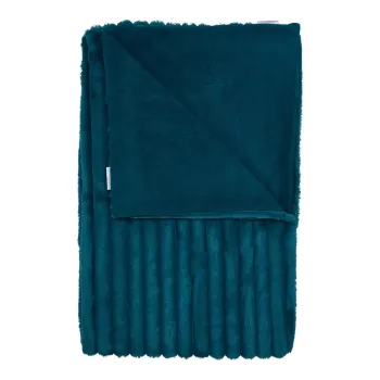 Patura din microplus 130x170 cm Cosy Ribbed - Catherine Lansfield imagine