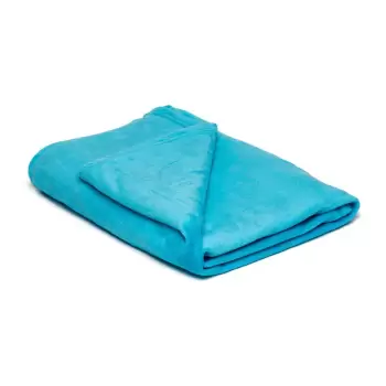 Patura din microplus My House, 150 x 200 cm, turcoaz imagine