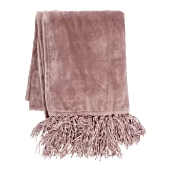 Patura din microplus Tiseco Home Studio, 130 x 170 cm, roz imagine