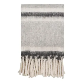 Patura gri din amestesc de lana 130x170 cm Carmel - House Nordic imagine