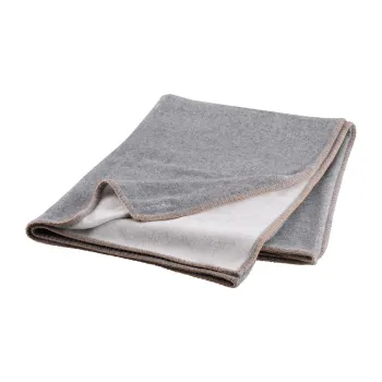 Patura gri din amestesc de lana 145x200 cm Ahwi - Blomus imagine