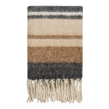 Patura maro din amestesc de lana 130x170 cm Carmel - House Nordic imagine