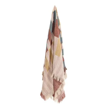 Patura maro din bumbac reciclat 130x160 cm Lane - Bloomingville imagine