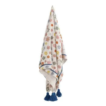 Patura pentru copii din bumbac reciclat 130x160 cm Cherry - Bloomingville Mini imagine