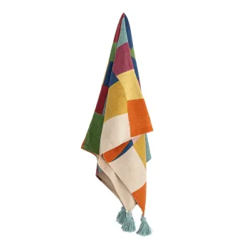 Patura pentru copii din bumbac reciclat 130x160 cm Colorine - Bloomingville Mini imagine