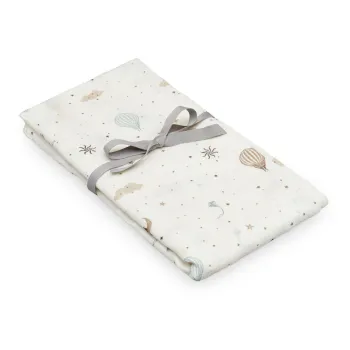 Patura pentru copii, fildes din bumbac organic 120x120 cm Dreamland - Cam Cam Copenhagen imagine