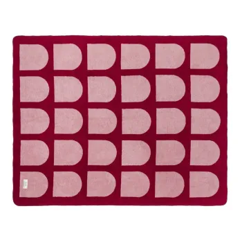 Patura rosie/roz 150x200 cm Gilli - noo.ma imagine