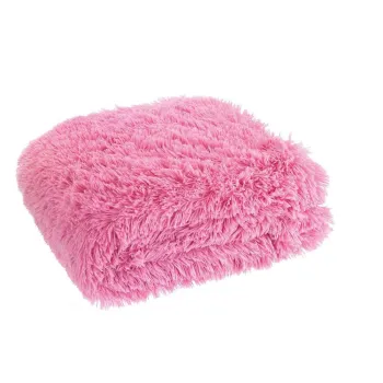 Patura roz din microplus/cocolino 150x200 cm Cuddly - Catherine Lansfield imagine