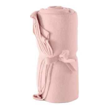 Patura roz din polar/fleece 130x160 cm Riso - Tiseco Home Studio imagine