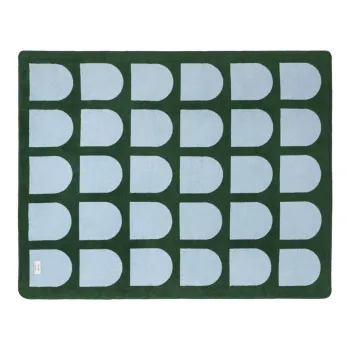 Patura verde/albastra 150x200 cm Gilli - noo.ma imagine